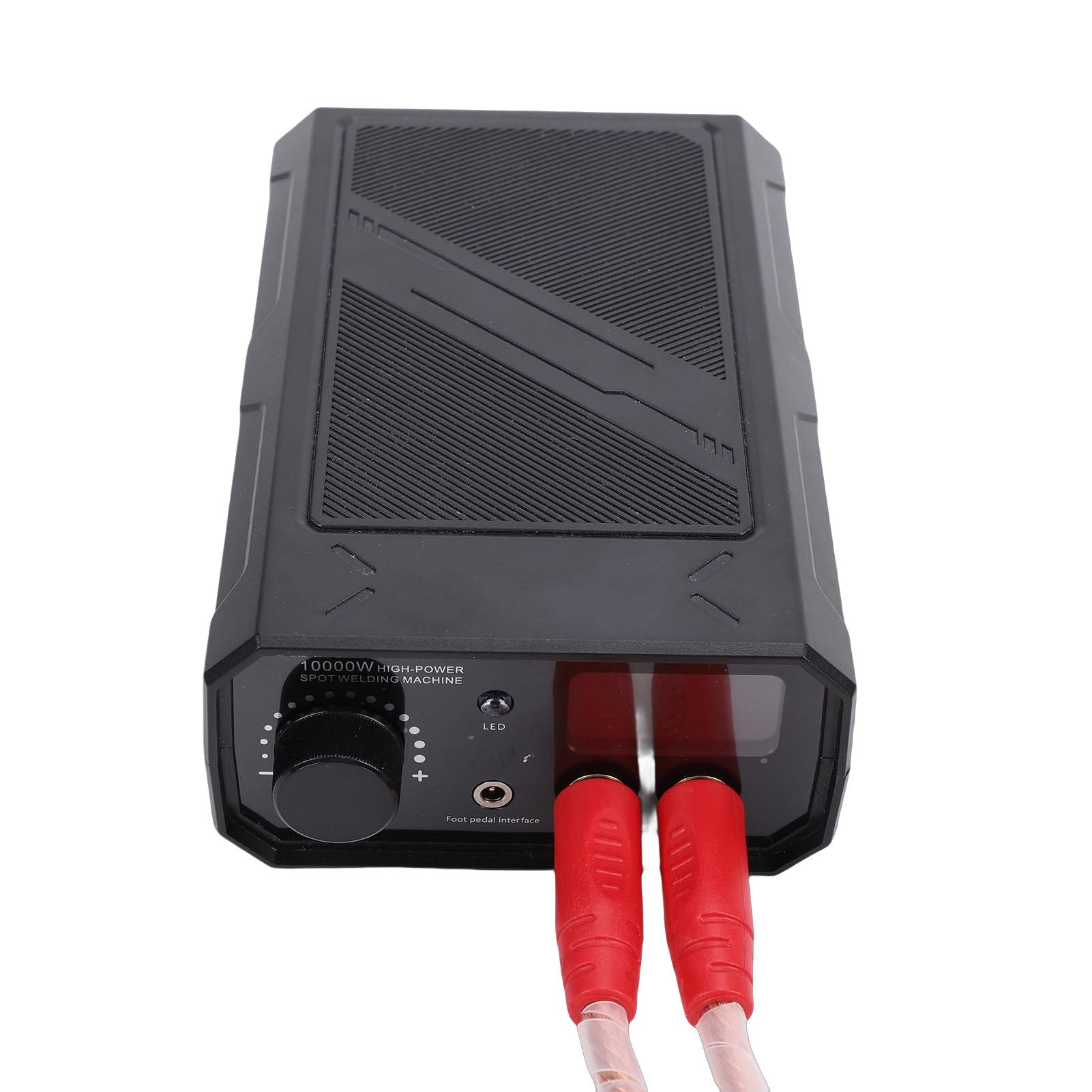 Saldatrice a Punti con Batteria da 10000 MAh, Uscita a Doppio Impulso Regolabile 100 Marce, Saldatrice Punti Portatile di Facile Utilizzo per Batteria di Alimentazione,