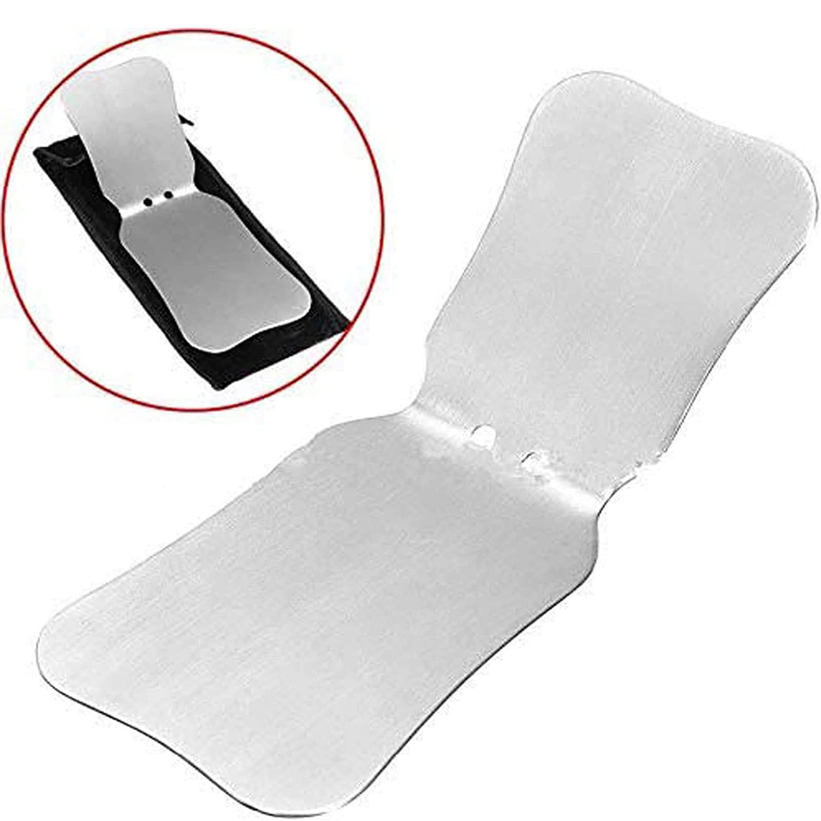 Espejos de Fotografía de Acero Inoxidable, Reflector Intraoral de Ortodoncia de Doble Cara