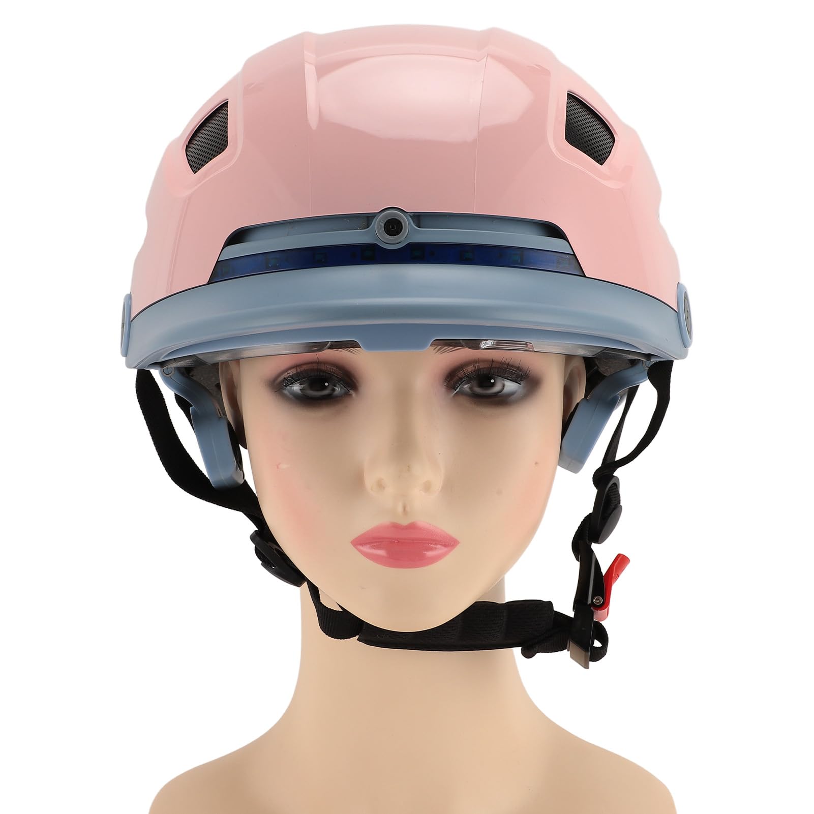 Casco Inteligente Bicicleta Casco De Bicicleta con Altavoces Más Grandes, Detección De Caídas, Luces LED Cámara Incorporada, Control Remoto para Ciclismo