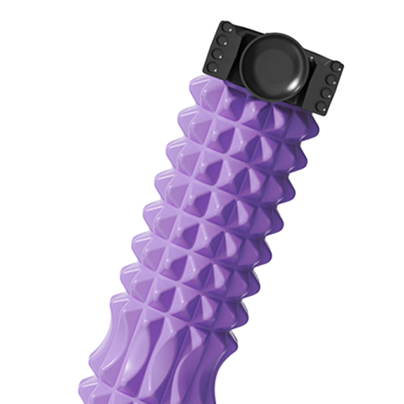 Faszienrolle Massager Tiefengewebe Schaumstoffrolle Muskelroller mit Stabiler Wandmontage 18 Saugnäpfen Und 45 Grad Härte für Faszienmassage