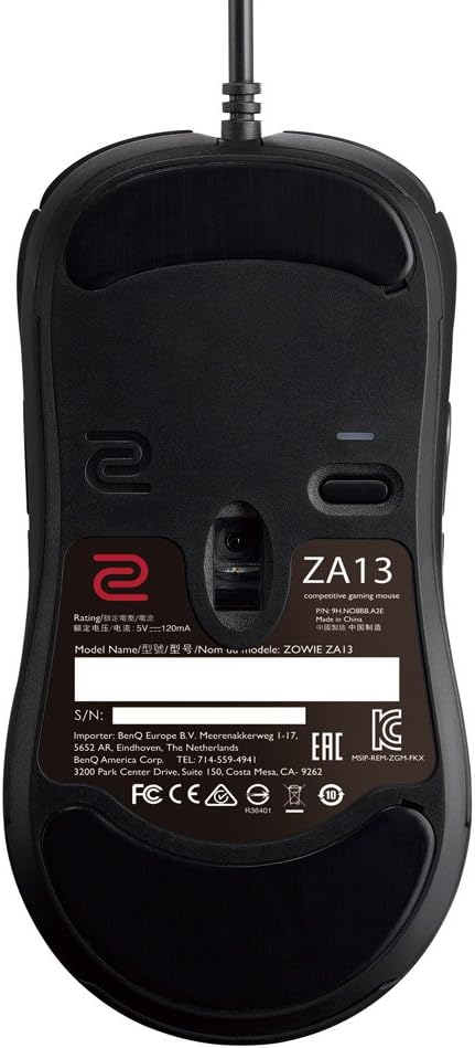 BenQ Zowie ZA13 Ambidextrous Gaming Mouse for Esports (Small)