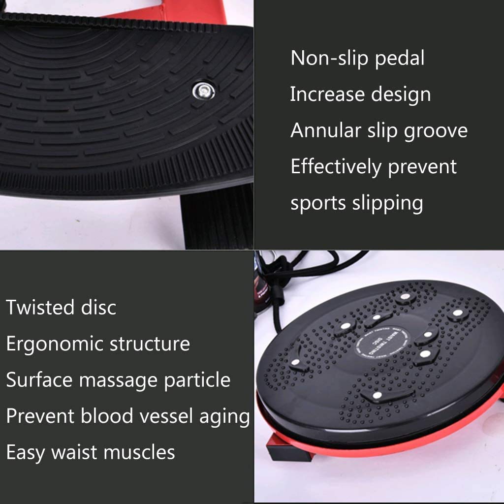 Stepper per corrimano, Attrezzatura per Il Fitness Multifunzionale a Pedali per la Perdita di Peso Domestica e Muto sott