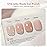GAOY Jelly Nude Gel Nail Polish, 16ml Sheer Natural Translucent Gel Polish, UV Light Cure for Nail Art DIY, 1716 Neutral Nude