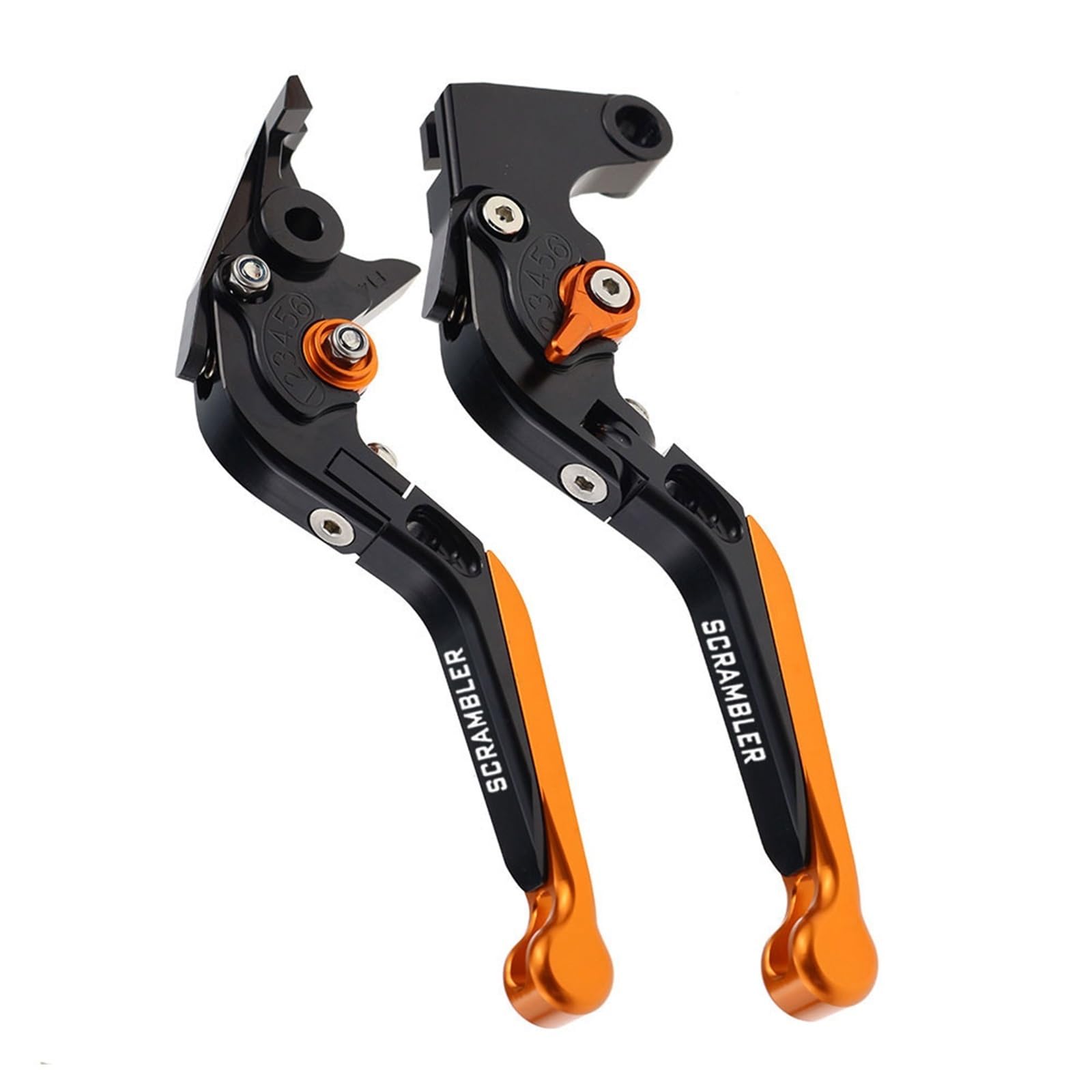CSBWFCB for Triumph Scrambler 1200XE 2019-2023 Motorcycle CNC Accessories Folding Extendable Brake Clutch Levers Adjustable Handle Set