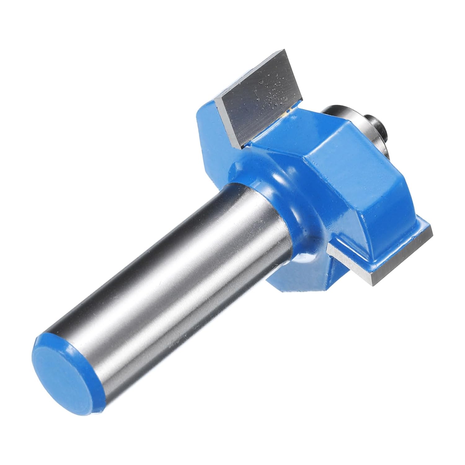HARFINGTON T Slot Cutter Rabbet Router Bit 1/2" Shank 1-13/32" (36mm) x 15/32" (12mm) 3 Wing Carbide Slotting Cutter Rabbeting Slab Flattening Router Bits with Bearing for Wood