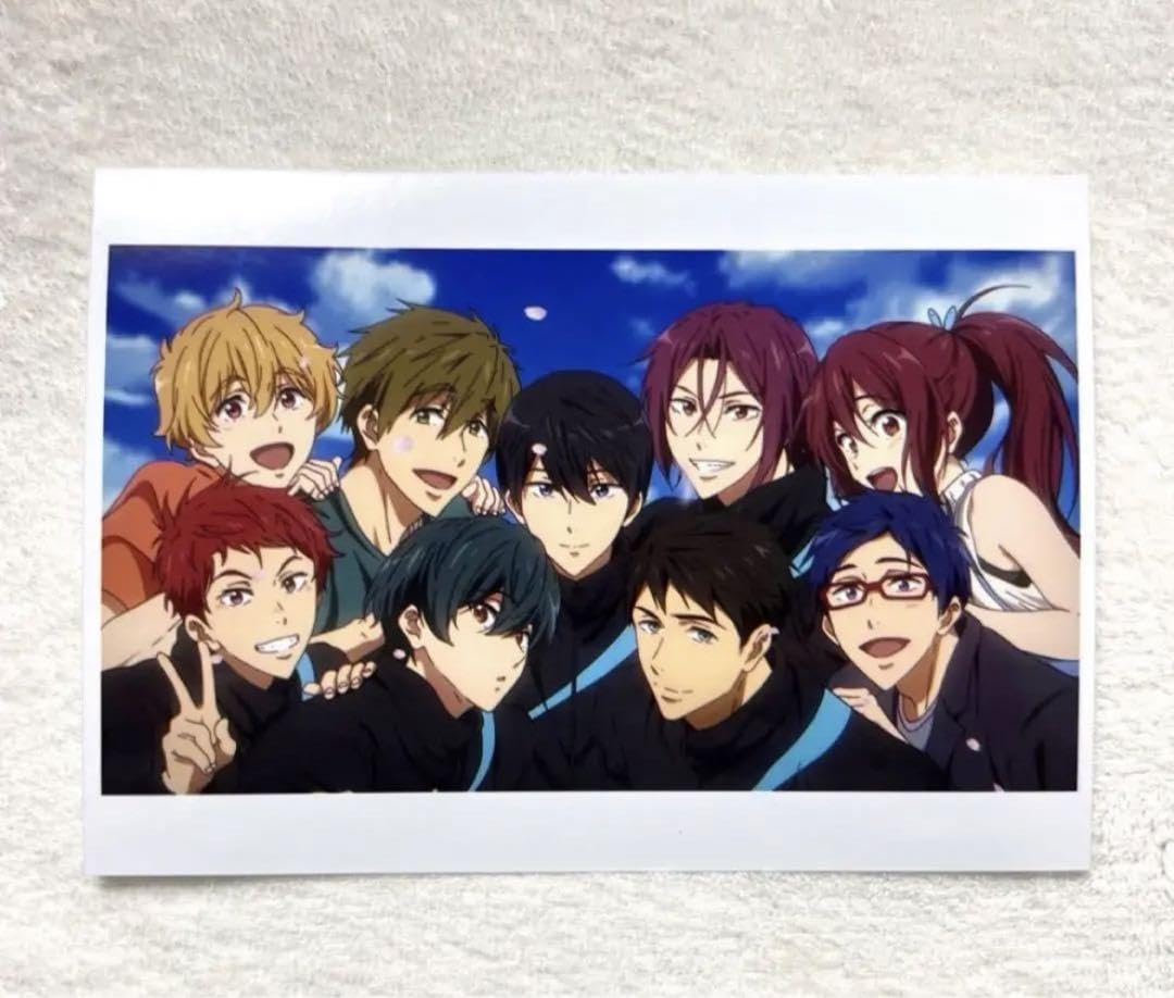 Amazon.co.jp: free MS 10周年 ブロマイド 七瀬遙 松岡凛 橘真琴