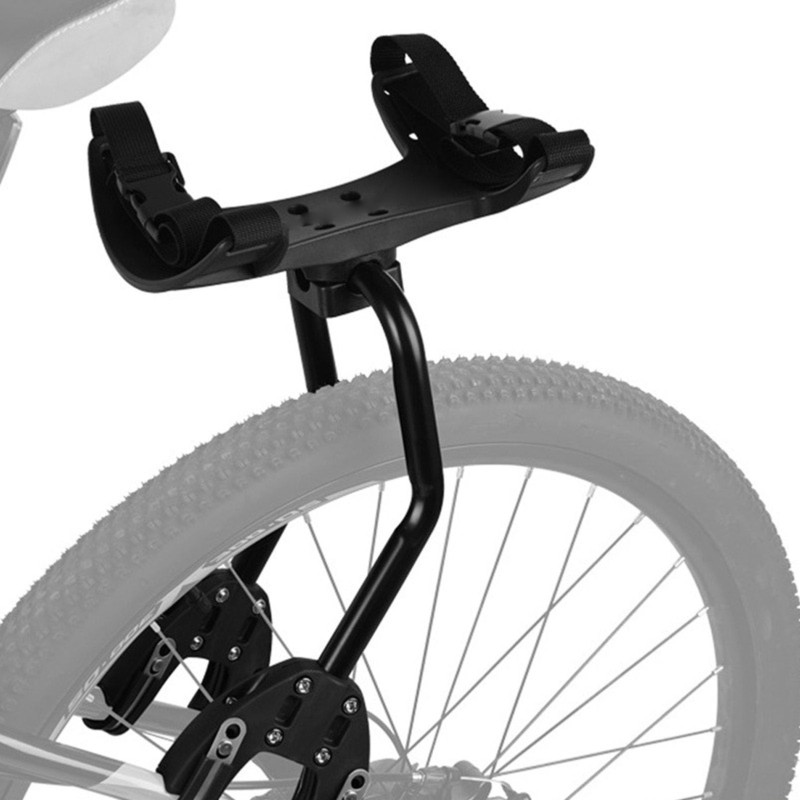 POENVFPO Portabicicletas Trasero para Bicicletas de Montaña y de Carretera,