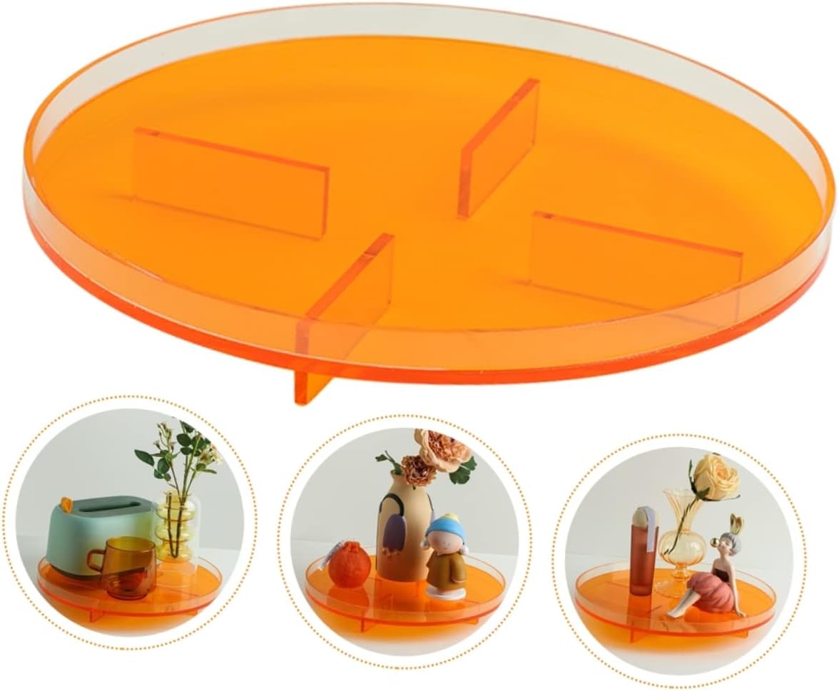 BESPORTBLE Fashion Decorative Tray for Jewelry Display Chic Earrings Organizer and Photography Prop for Home Office and Events Design