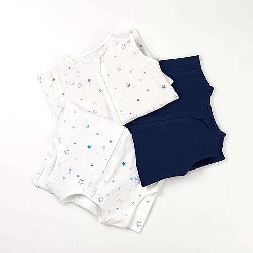 Miniatura 9 de TotAha Saco de dormir de 3 a 6 meses, paquete de 3 unidades, saco de dormir ultrasuave para bebé, saco de dormir ligero y seguro para bebé