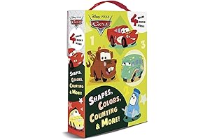 Shapes, Colors, Counting & More With Pixar Cars