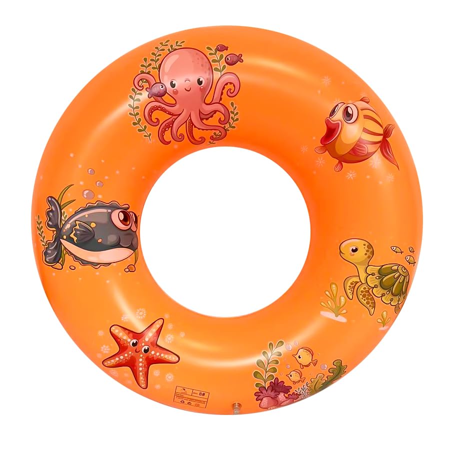Image of Cockatoo Inflatable PVC Swimming Floats with Handles, Small Swimming Pool Floats
