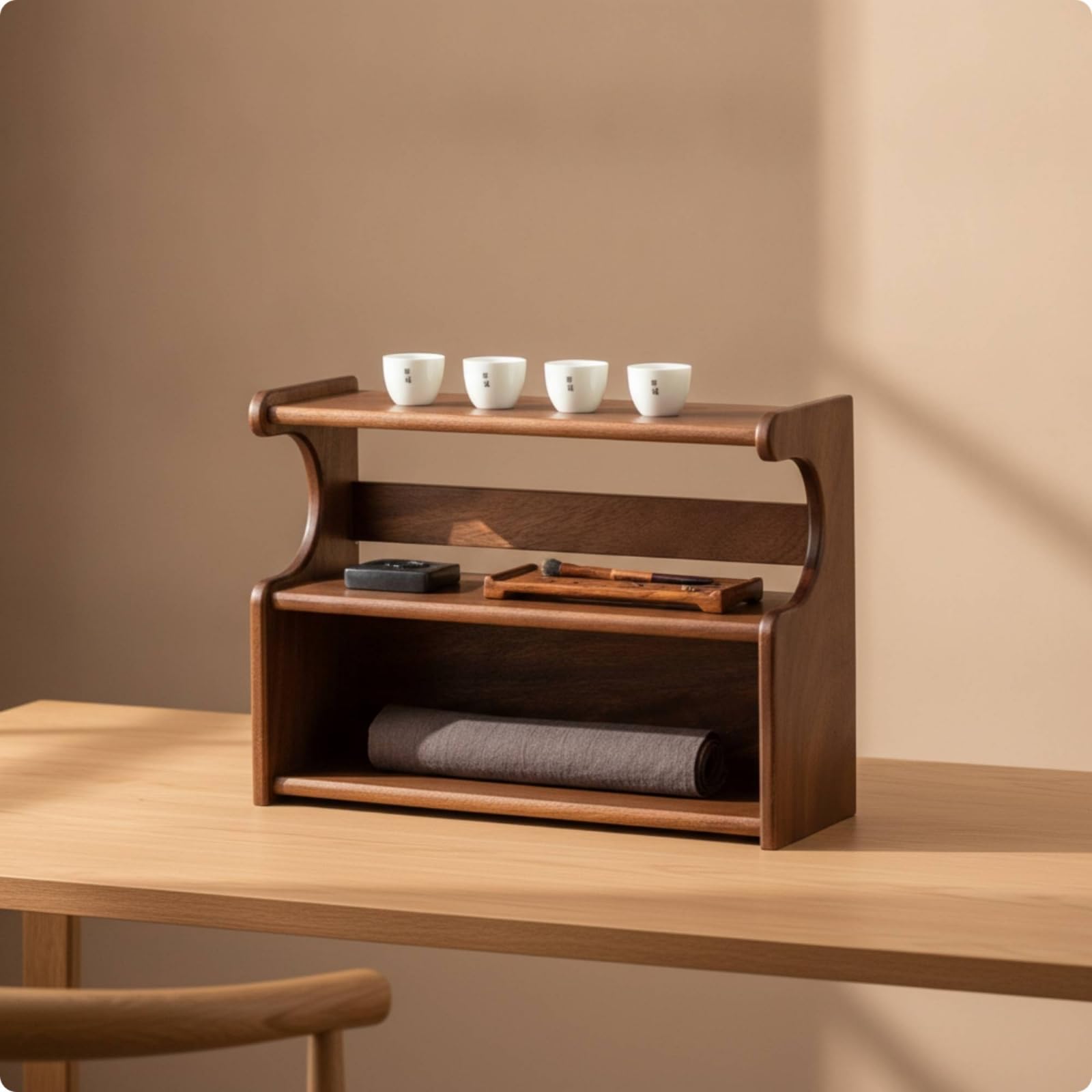 Baoblaze Scaffale in Legno a Ripiani, style to 2