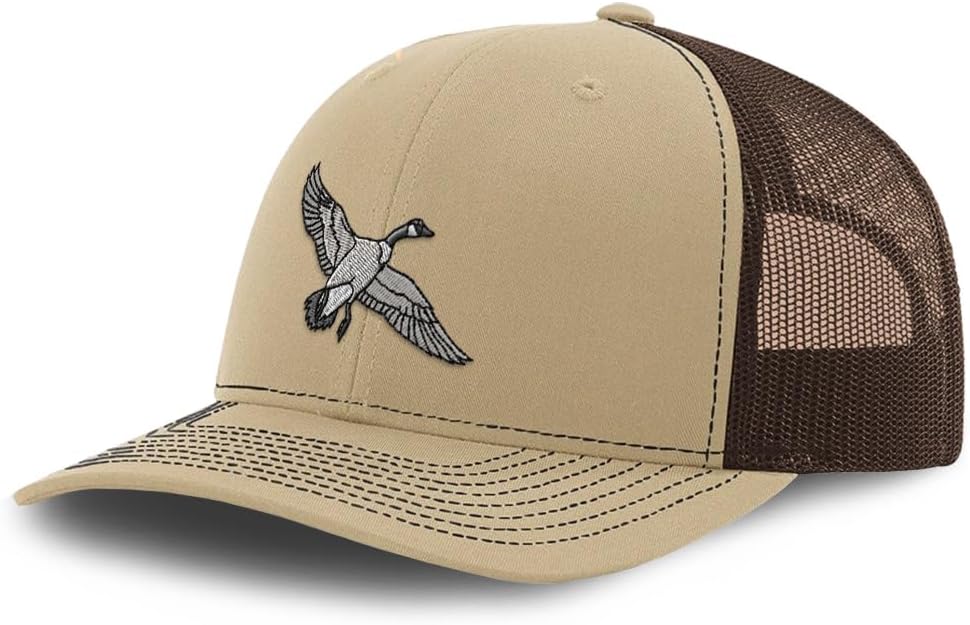 Custom Richardson Mesh Cap Hat Embroidered Canadian Goose Trucker Hats for Men & Women