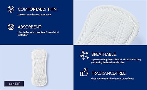 Miniatura 3 de 40 protectores y 40 toallitas femeninas, cada una envuelta individualmente