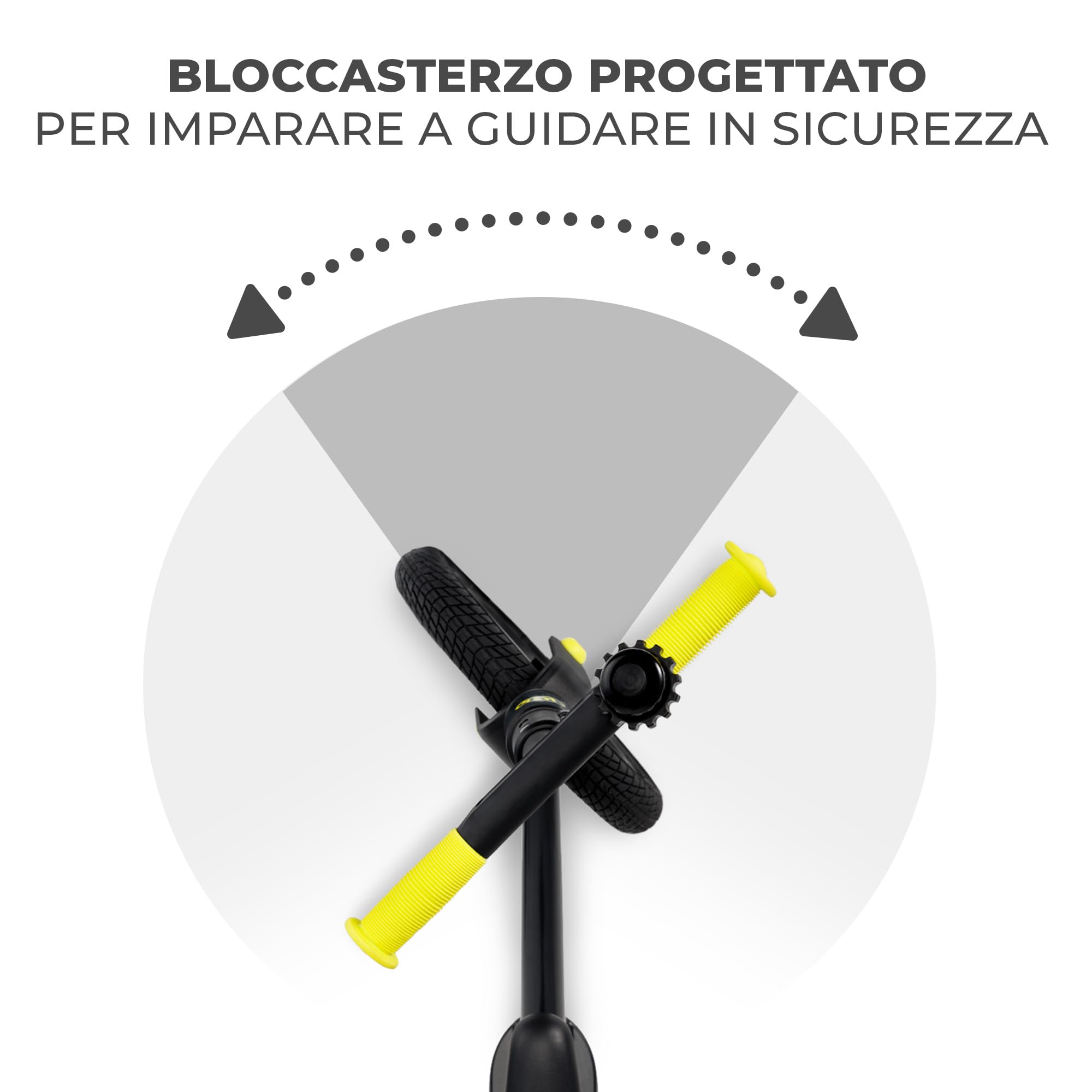 Kinderkraft GOSWIFT Bicicletta Bambini 3-5 anni 12 Pollici, Ultraleggero, Bici senza Pedali, Sella Regolabile