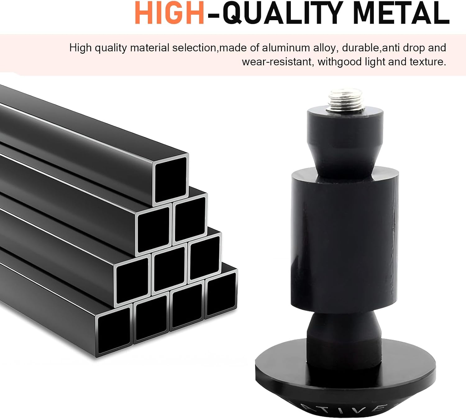 2PCS Motorcycle Handlebar End Plugs, Metal Rustproof Impact-Resistant Protective Caps, Fashionable Sporty Motorcycle Grip End Accessories, Universal for Most Motor, Dirt Bike (Black)
