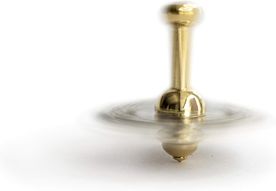 Hammered Spinning Top 925 Sterling Silver and Barss, Hollow Shape Chanukah Judaica Jewish gift for children's