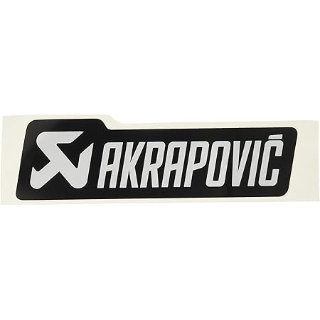 Amazon Akrapovic アクラポヴィッチ 耐熱サイレンサーステッカー 135x40mm アルミ P Hst4almono ステッカー デカール 車 バイク Amazon Akrapovic アクラポヴィッチ 耐熱サイレンサーステッカー 135x40mm アルミ P Hst4almono ステッカー デカール 車 バイク