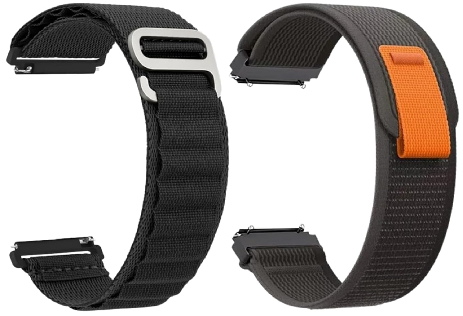 KHR22mm Nylon Sports Alpine Loop Band Strap Compatible with Smart Watch Strap With 22mm Lugs