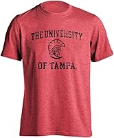 Vista 16 de Sport Your Gear NCAA Camiseta de manga corta retro con licencia oficial de aspecto desgastado para el día del juego, camiseta de espíritu deportivo