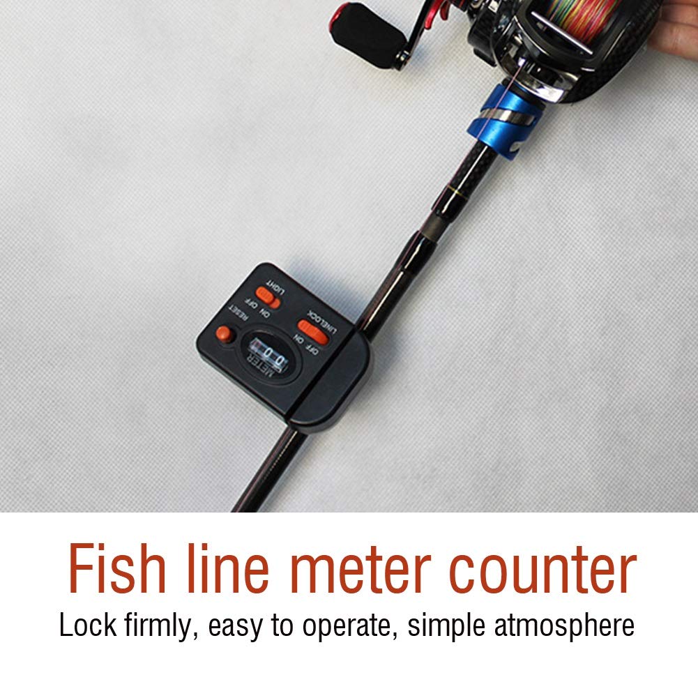 Compteur De Ligne De Pêche Starbun - Détecteur De Profondeur Numérique Jusqu'à 99m - Pour Canne à Pêche - 3