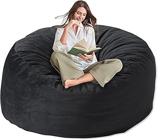 Large Bean Bag Chair for Adults/Kids-with Memory Foam Filled, Ultra Soft...