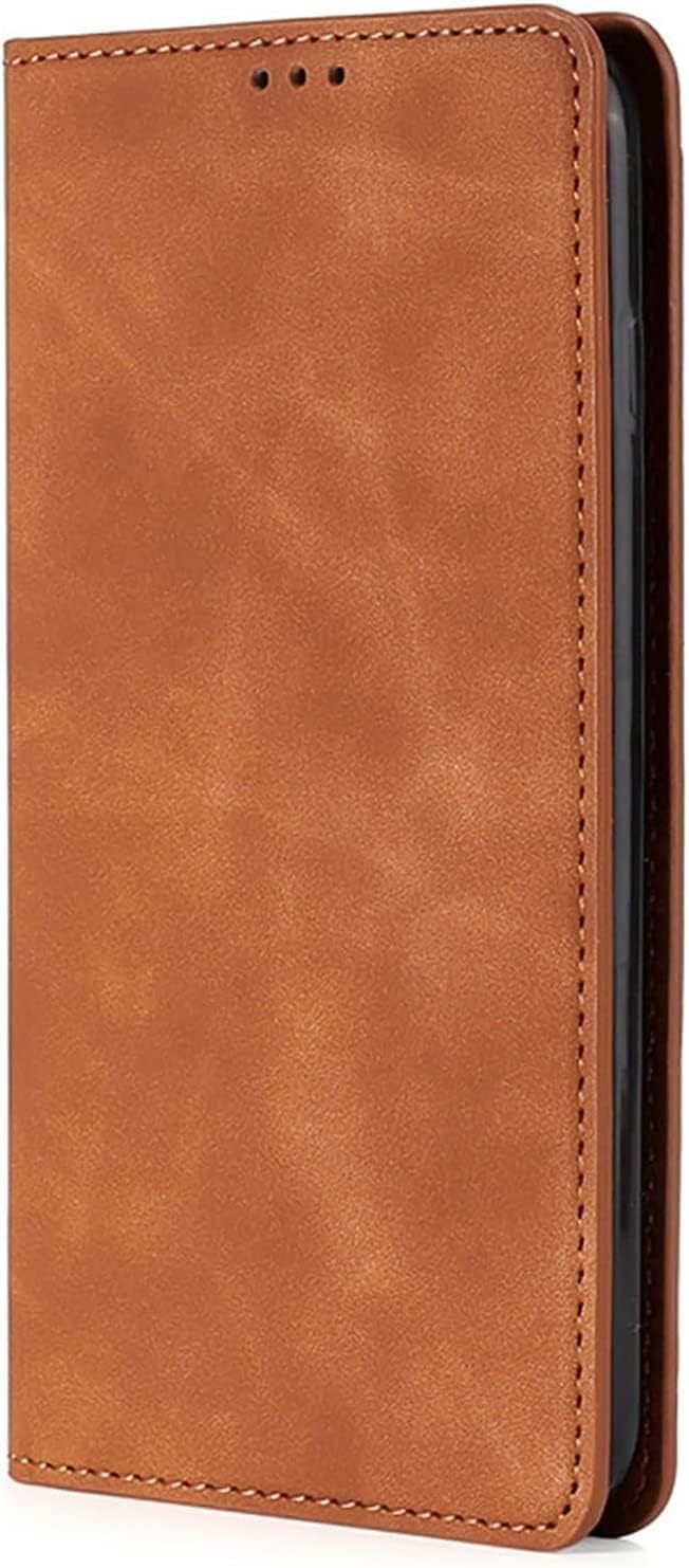 Case for iPhone 14/14 Plus/14 Pro/14 Pro Max, Premium Leather Kickstand Card Slots Flip Wallet Cell Phone Cover Magnetic Clasp Shockproof TPU Shell (Color : Blue, Size : 14Pro)