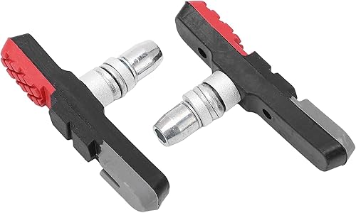Pastillas de frenos de bicicleta, todo tipo de clima, 2 piezas, bloques de freno universales para bicicleta de carretera para bicicleta de montaña