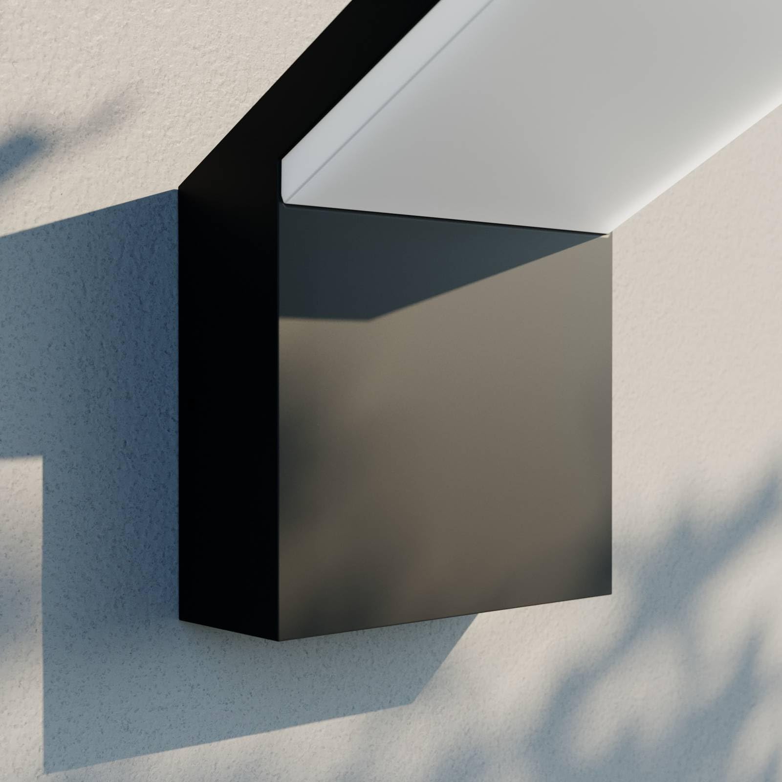 Arcchio LED Wandlampe/Wandleuchte aussen, Außenleuchte strahlwassergeschützt IP65 1x 16W warmweiß (3.000K)