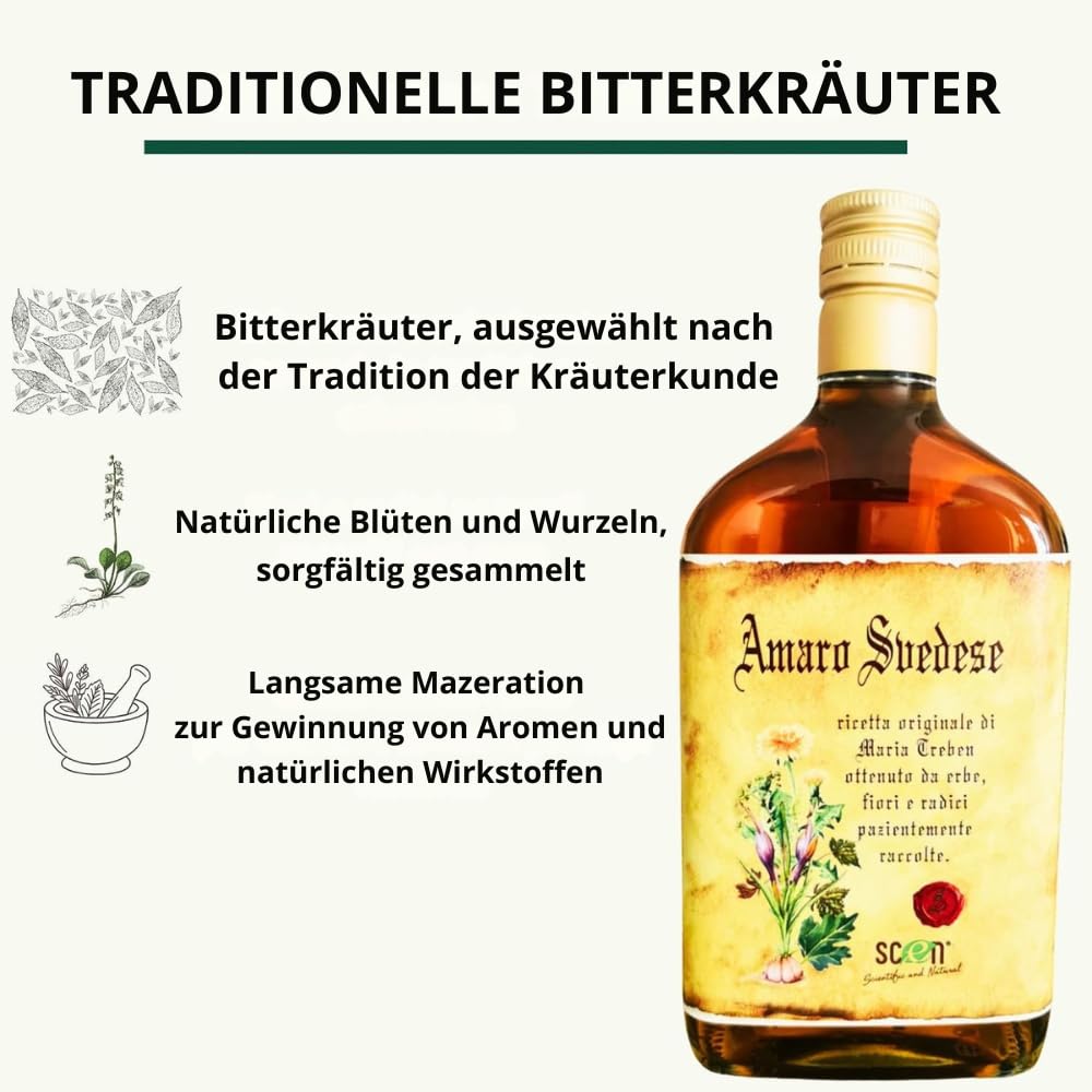 SCEN Schwedenbitter Maria Treben Originalrezept, 700 ml