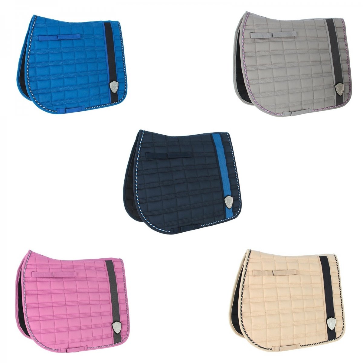 Chabraque Covalliero Tampa Midblue VS tapis de selle pour cheval