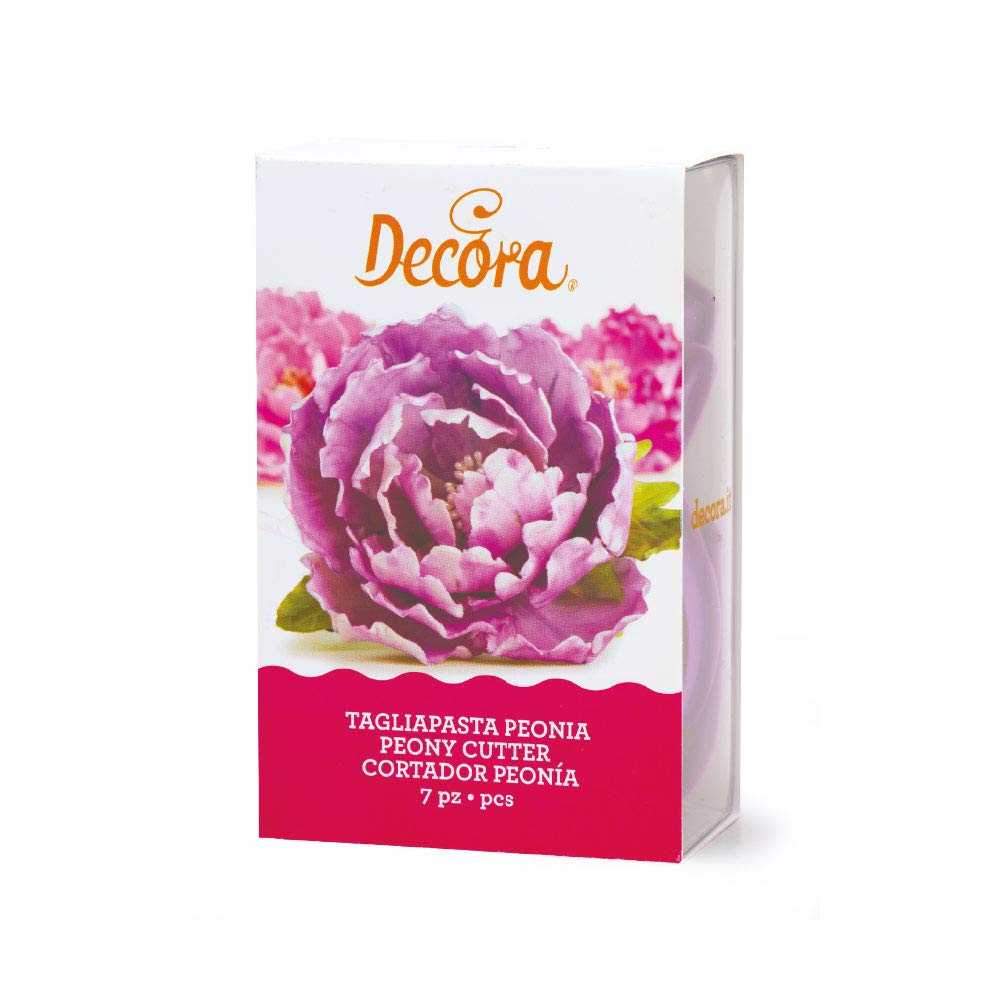 DECORA 0803020 Kit 7 Cutters Peony