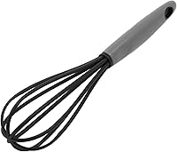 Chef Craft Select 10.5-Inch Nylon Whisk - Sturdy, Nonstick Safe, Comfortable Grip for Sauces & Desserts, Gray