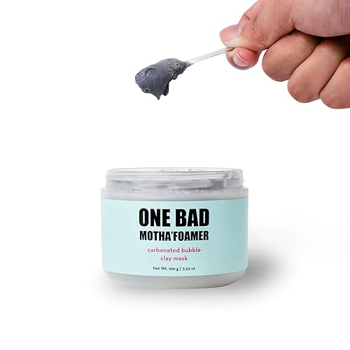 Miniatura 3 de Elizabeth Mott Mascarilla de arcilla de burbujas carbonatada - Arcilla natural y carbón activado para una limpieza profunda de poros y detox - Sin