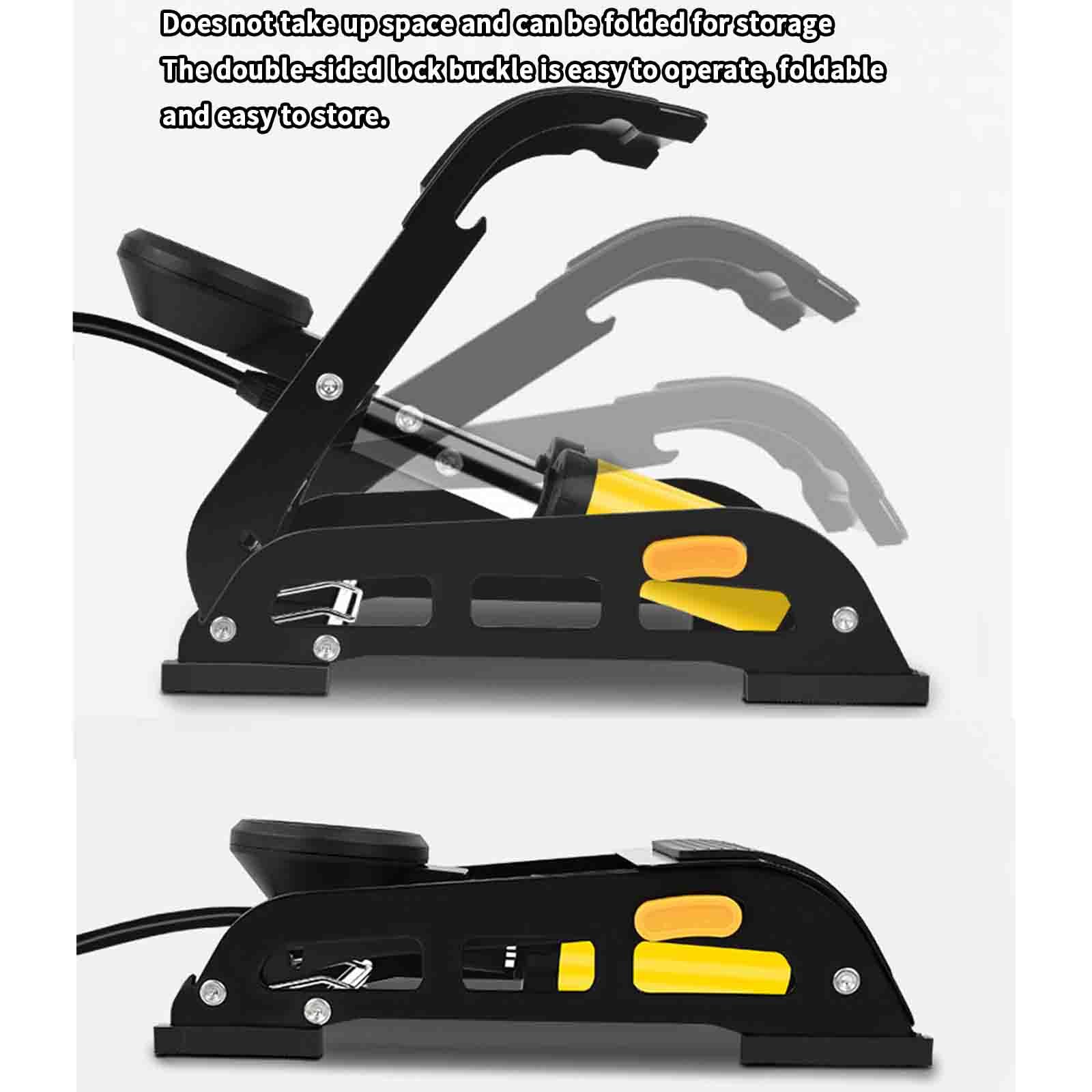 Stand- & Fußpumpen Luftballonpumpe Luftpumpe Luftmatratze Pumpe Ballonpumpe Handpumpe Profi Camping Fußpumpe Fahrrad Für Pool Schlauchboot Doppelt 160 Psi Für Auto Motorräder