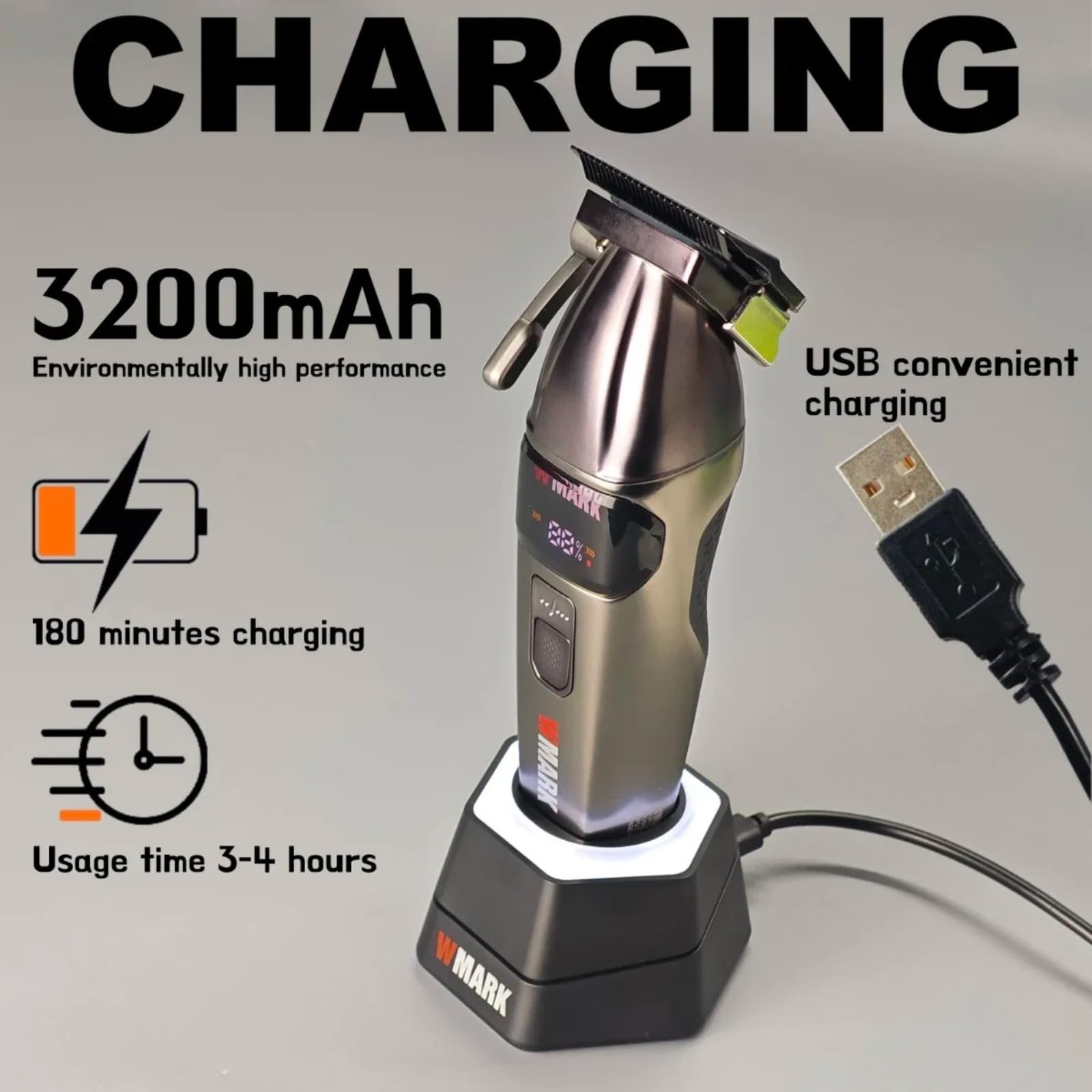 Amazon.com: WMARK Hair Clippers for Men Professional Barber