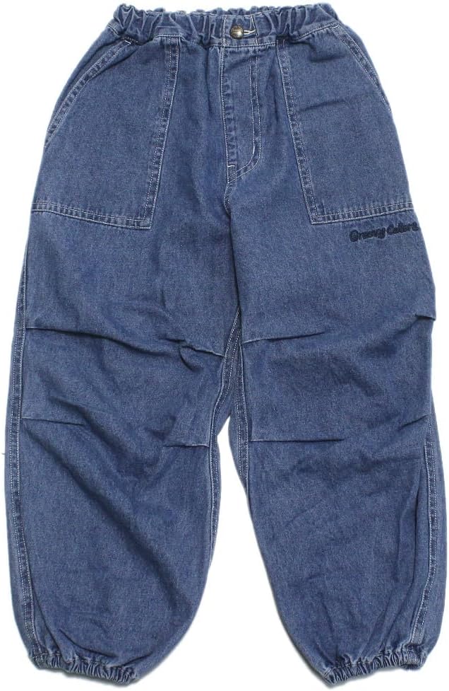 新品タグ付stamp run&co スタンプ3POCKET ジョガーパンツ STAMP