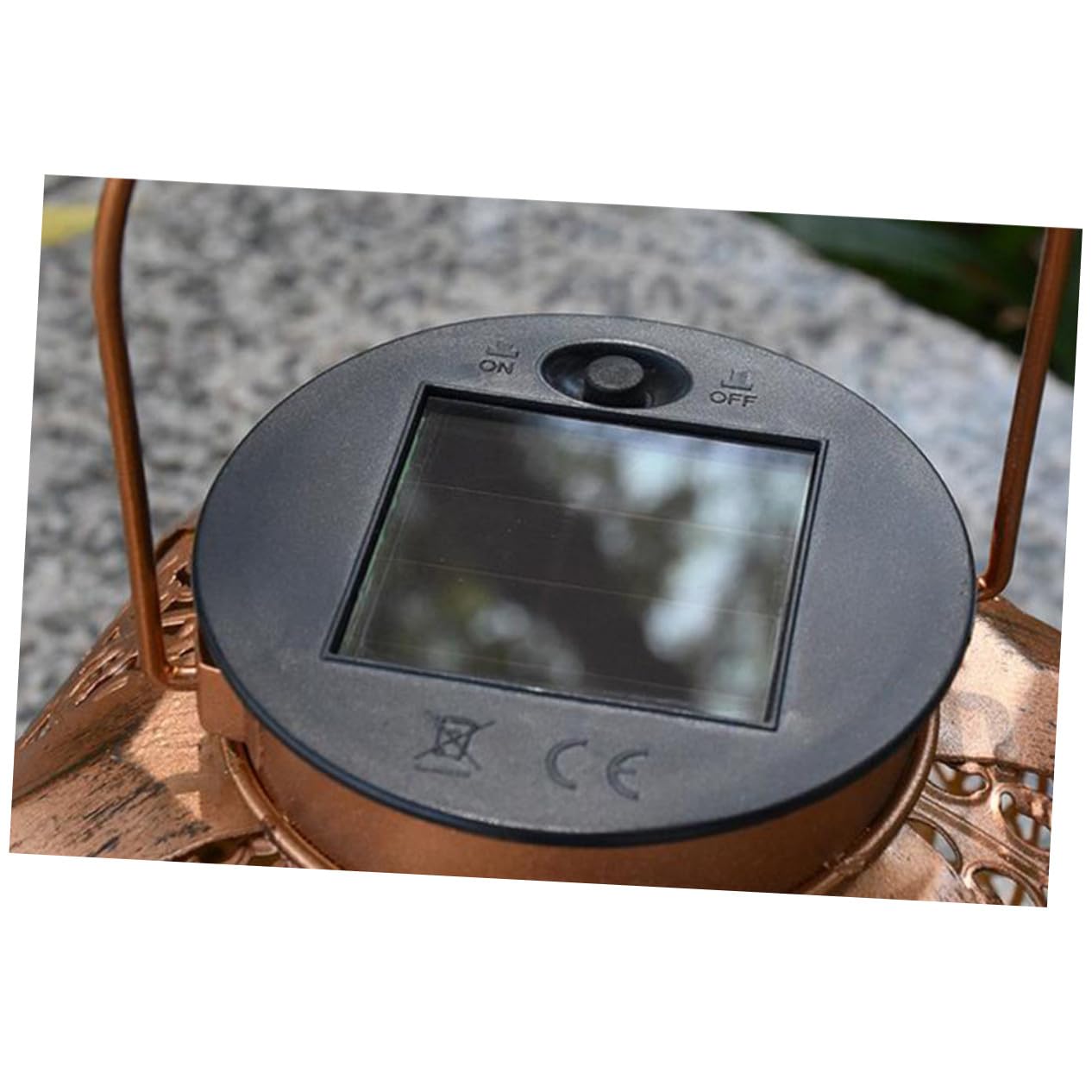 Didiseaon Lámpara LED para Exteriores Luz Solar para Jardín Linterna Colgante Hierro 30 Cm Iluminación Decorativa de Patio Terraza Jardín Energía Solar para Exteriores