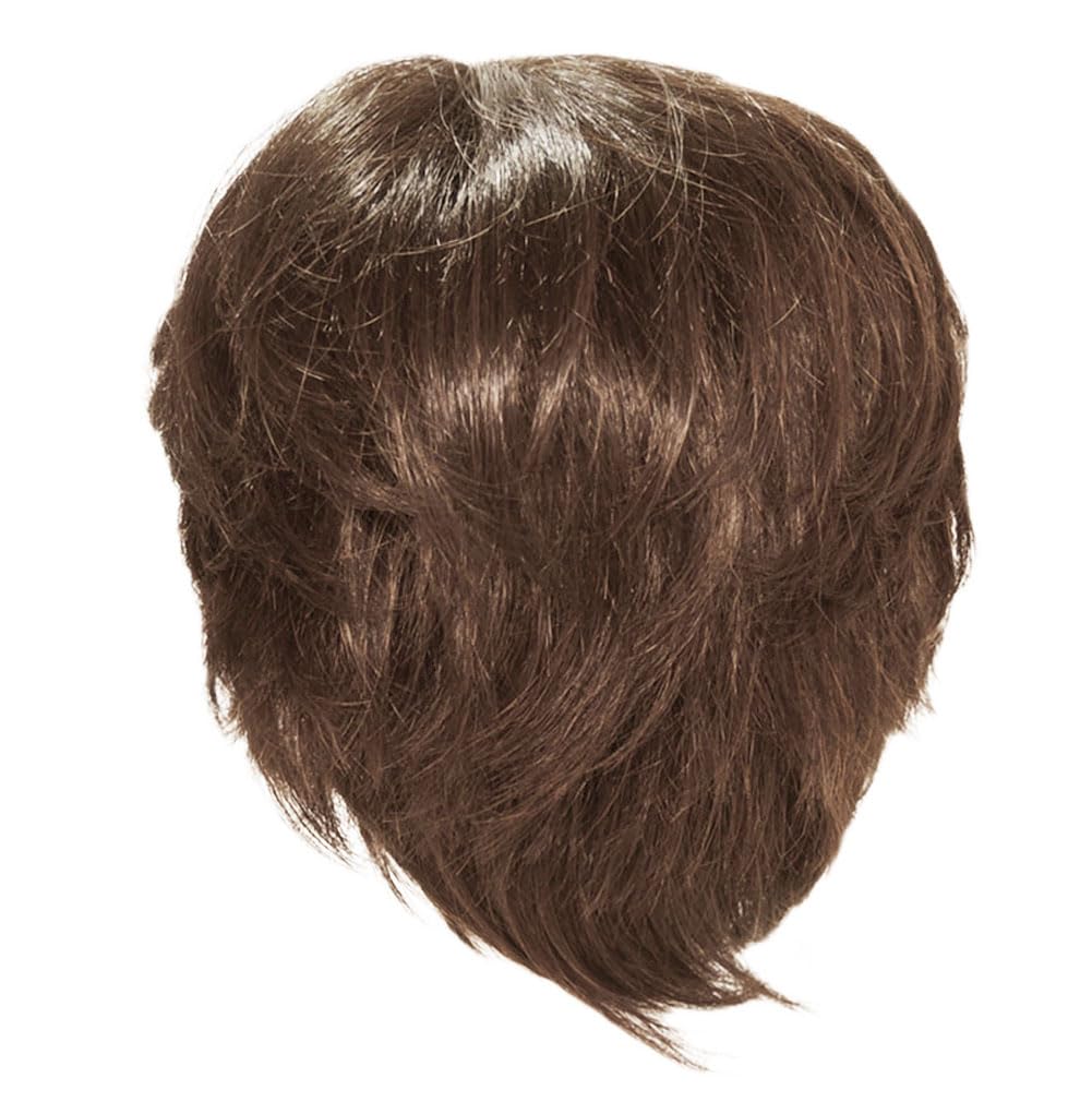 GABOR So Uplifting Short Layered Wig by Hairuwear, Average Cap, GF4-10SS Iced Java