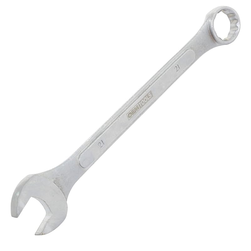 Chave combinada jumbo de 21 mm OEMTOOLS 22122 com acabamento cromado