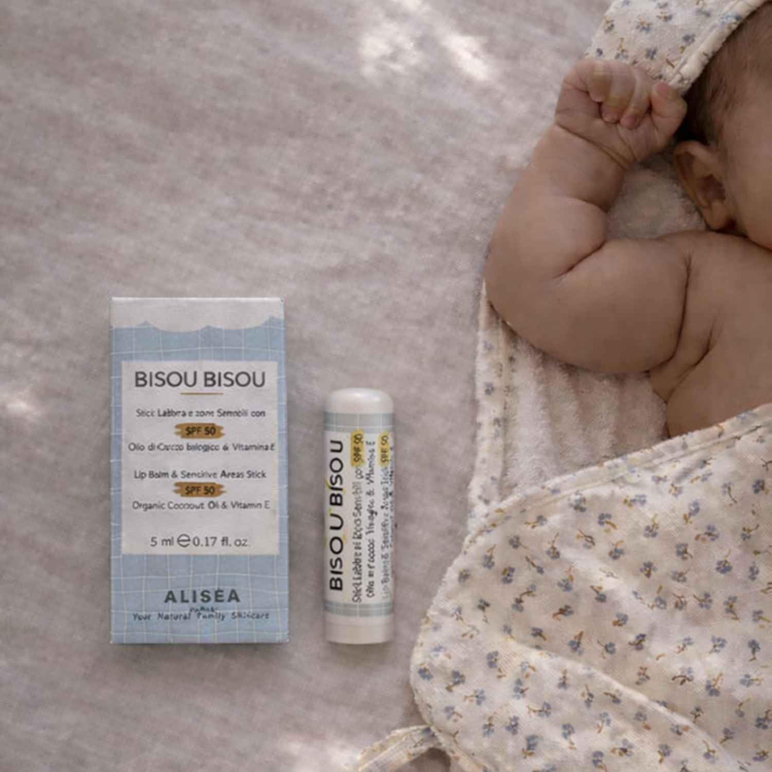 Bisou Bisou Stick SOS zone sensibili e labbra SPF50