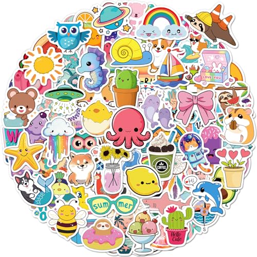 200 Pcs Stickers for Kids, Cute Kids Water Bottle Stickers, Party...
