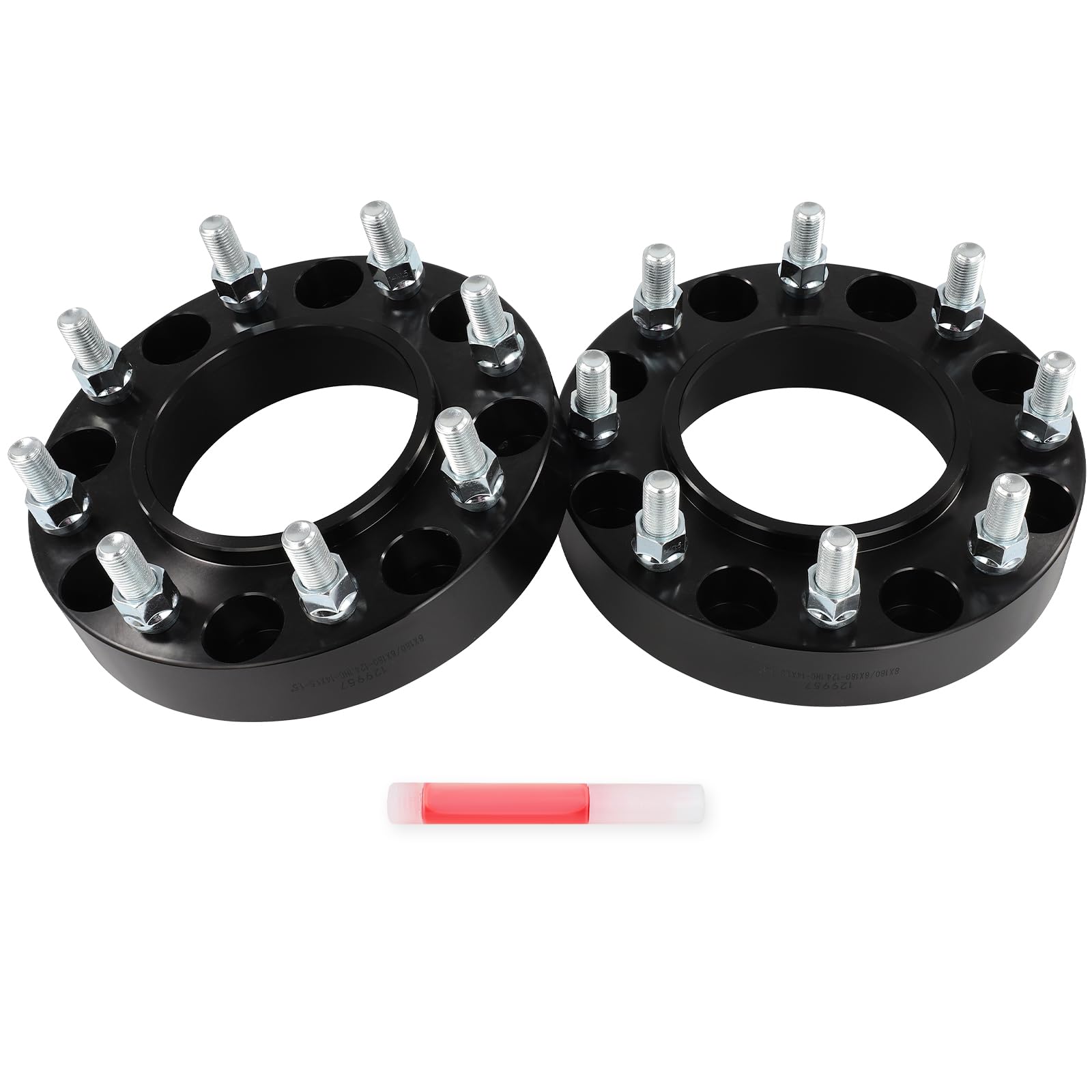 SCITOO 2Pcs 8x180 Wheel Spacers 1.5 inch for Chevy/for GMC Black