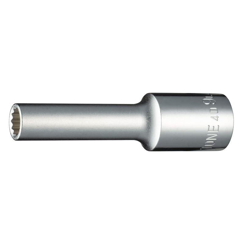 Soquete profundo métrico de 12 pontos TONE 4D-09L com encaixe de 12,7 mm (1/2 pol.)