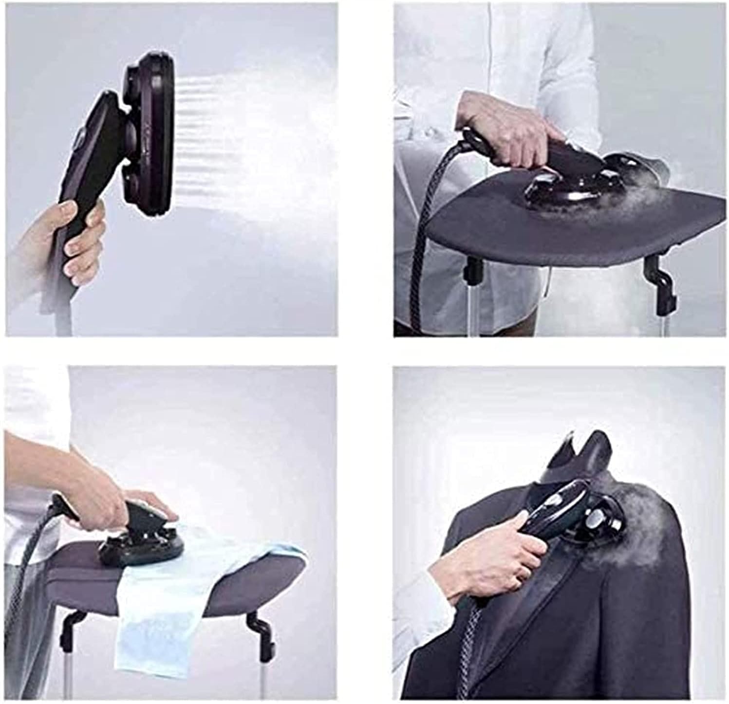 Standing Steamer One Touch Switch High Temperature Double Lever Steam Iron with 1.1L Water Tank