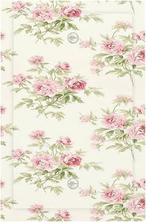 Light Switch Cover Plate Pink Peony Floral Vintage Flower Pattern 1 Gang No Device Blank Wall Plate Decorative Switch Plate Covers Electrical Outlet Cover for living Room Home Decor