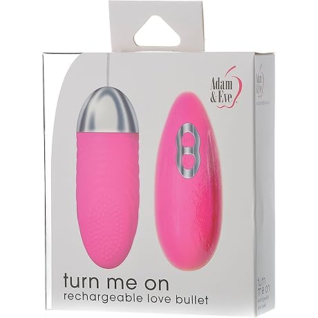 Turn Me On Rechargeable Bullet Vibrator with Remote, 3.5"