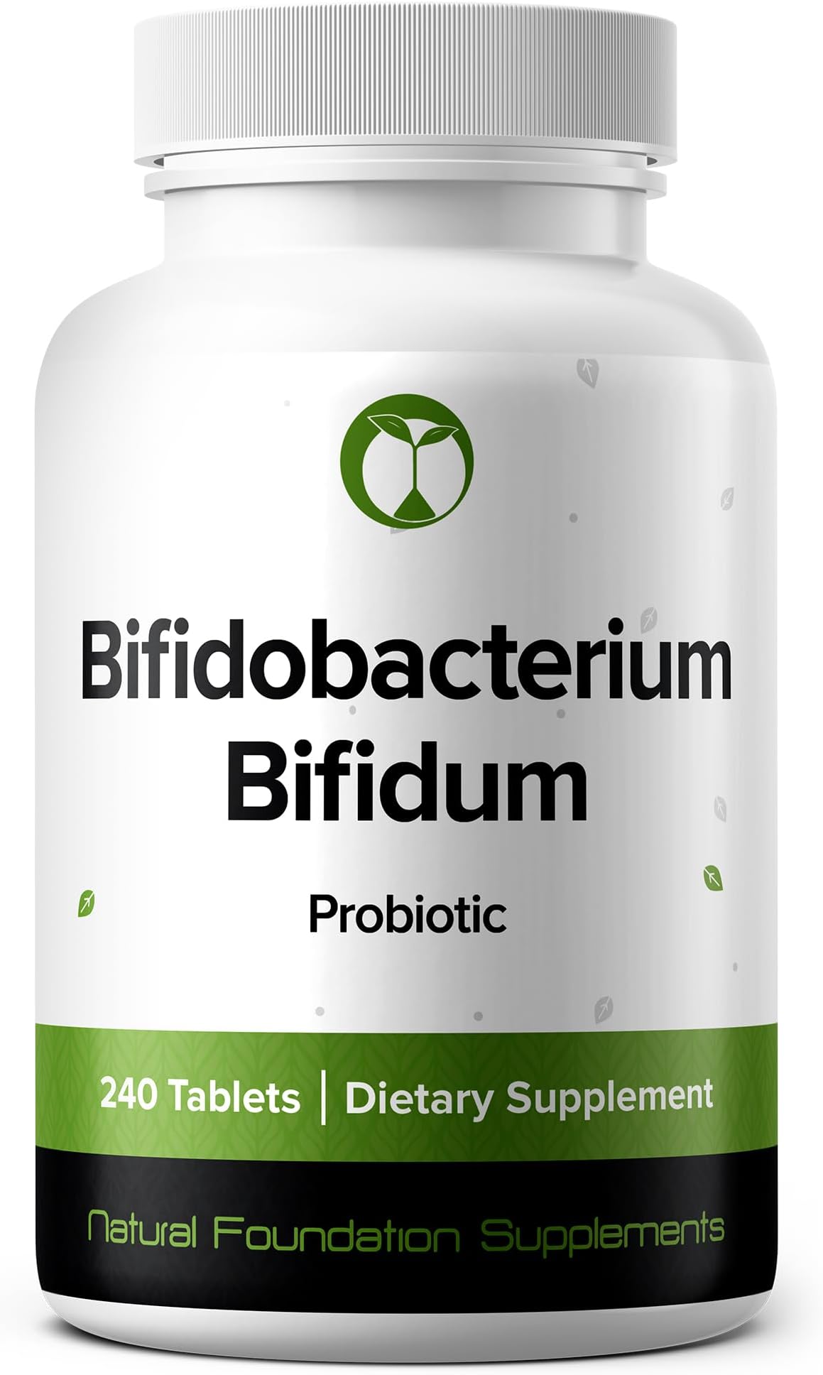 Bifidobacterium Bifidum Probiotic 240 Tablets (4 Month Supply) – Researched Strain – 3 Billion CFU – Digestive Health & Gut Comfort – GMP Certified (240, Bifidobacterium Bifidum)