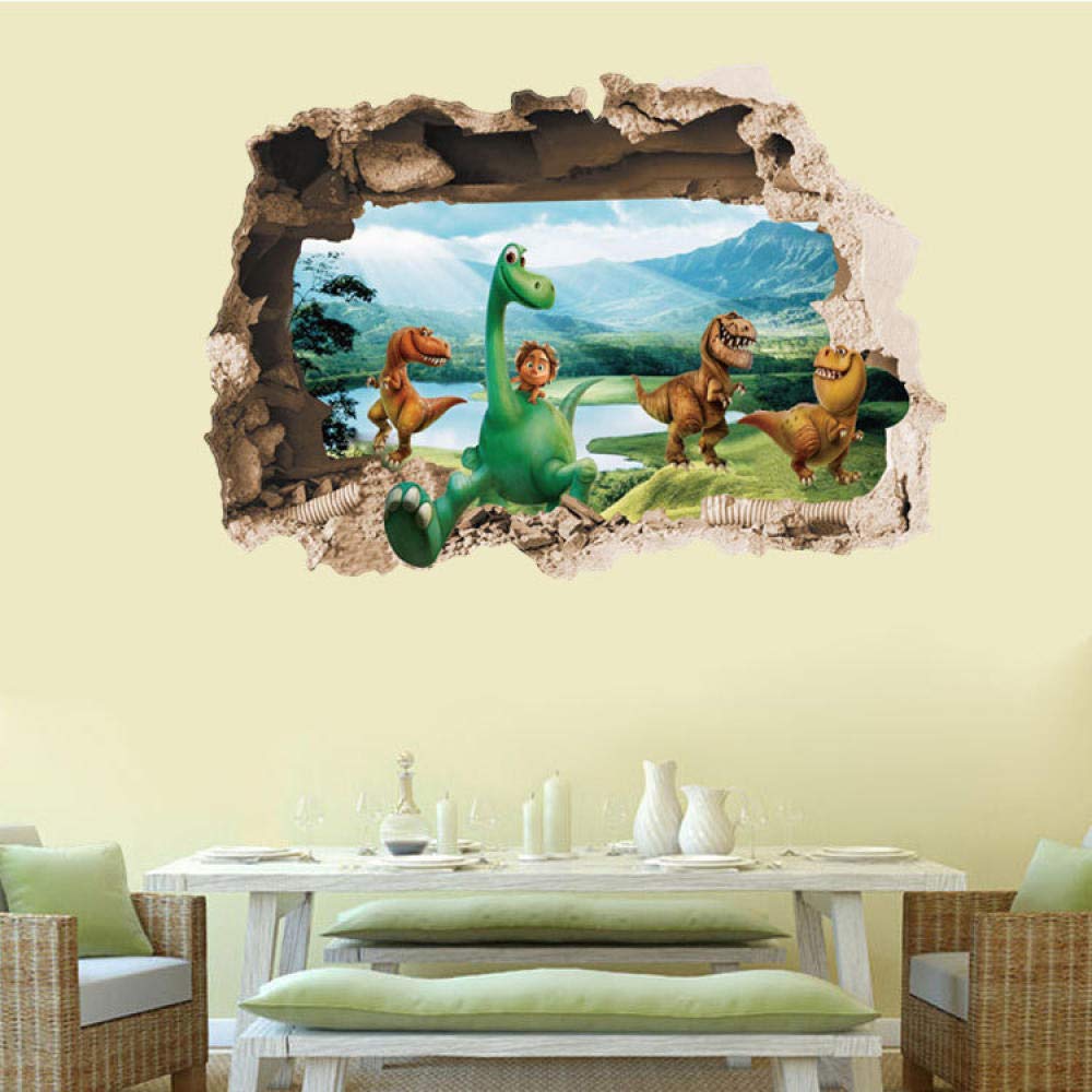 Hgtc Dinosaur Wall Stickers Cartoon Three-Dimensional Stickers 50X70cm
