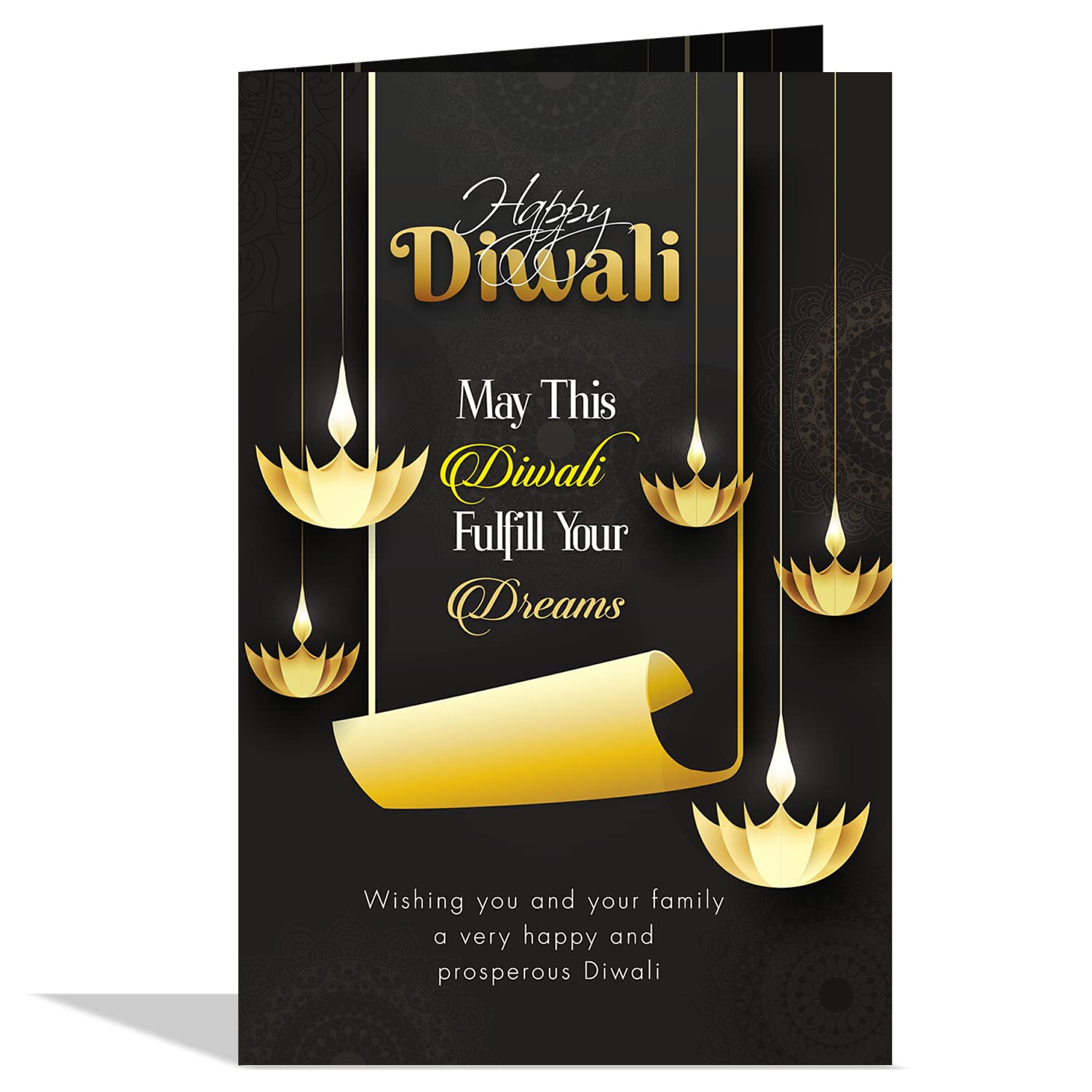 GIFT MY PASSION Happy Diwali May This Fulfill Your Dreams Greeting Card
